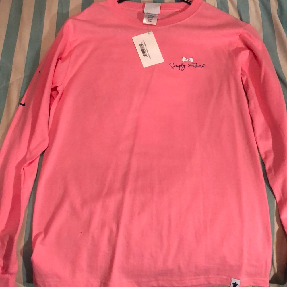 simply southern long sleeve tee. never worn